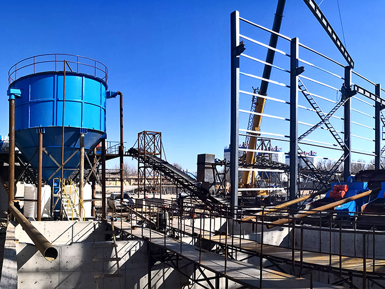 <b>云南昭通時處理量500噸機制砂尾砂脫水零排放設(shè)備項目</b>