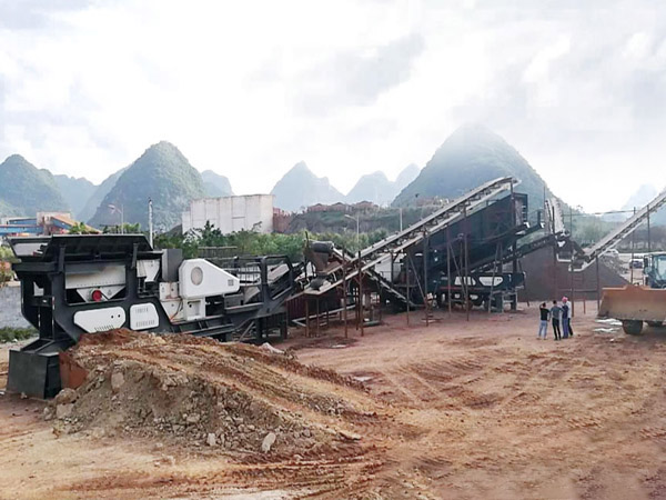 山東客戶移動(dòng)制砂機(jī)現(xiàn)場 山東客戶移動(dòng)制砂機(jī)現(xiàn)場