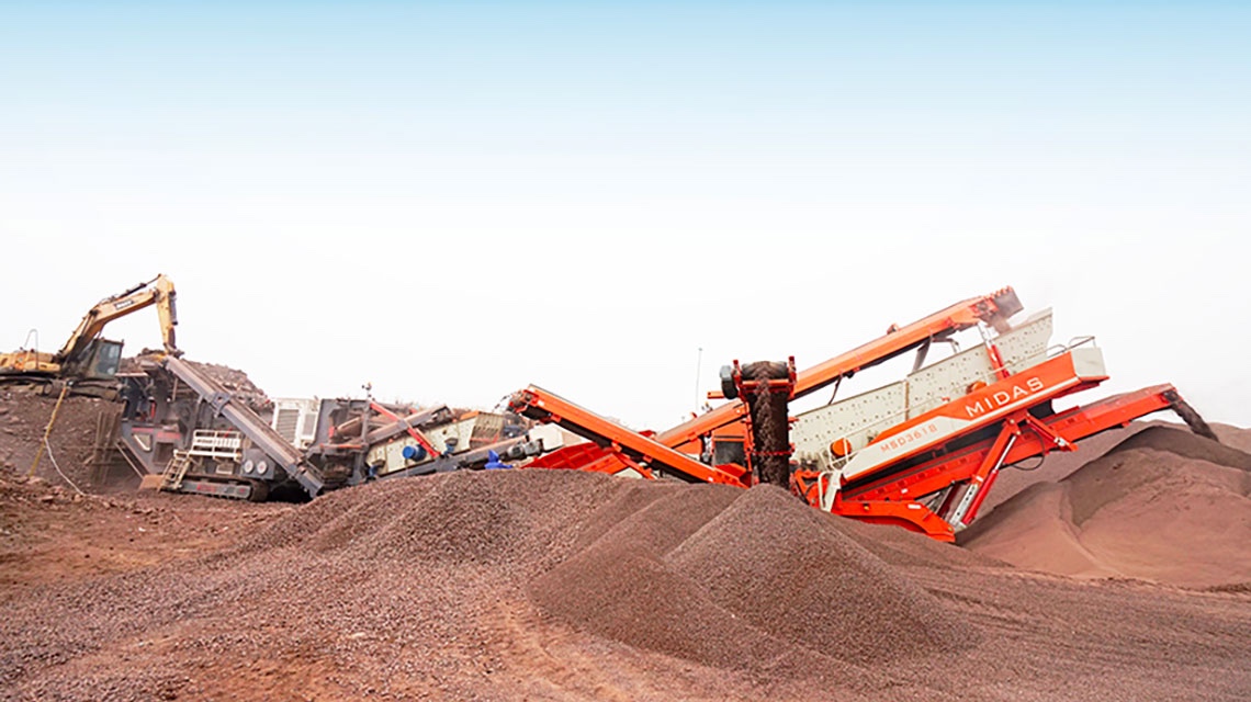 移動式制砂機工作現(xiàn)場 移動式制砂機工作現(xiàn)場