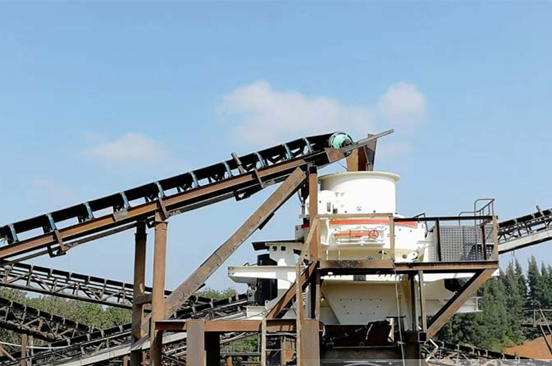 鵝卵石制砂機(jī)生產(chǎn)現(xiàn)場